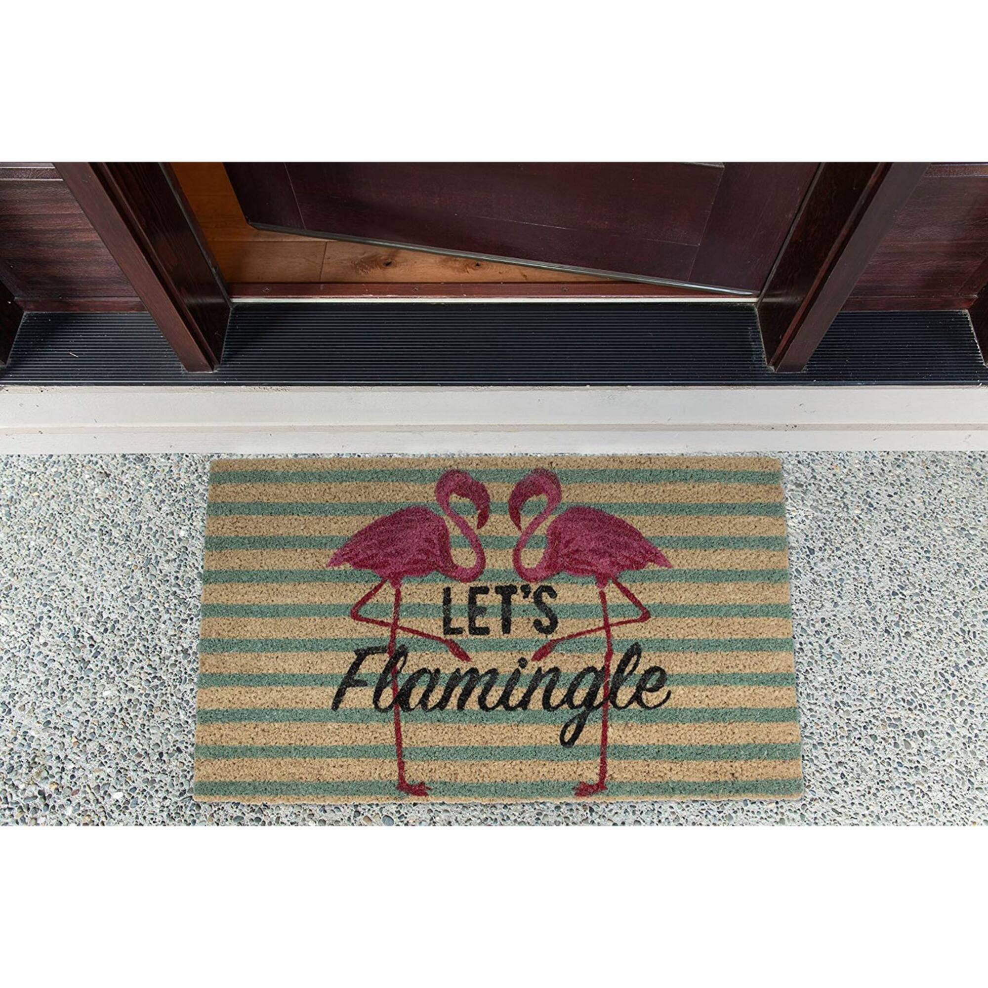 DII® Let's Flamingle Doormat